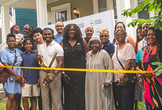 AHR Development, CPC and local  officials celebrate ribbon cutting  for three affordable homes